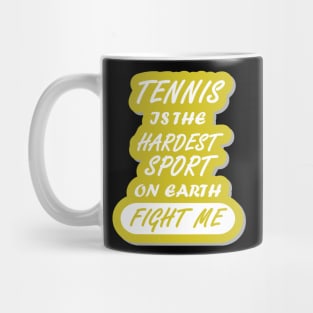 Tennis Vintage Girls Tennis Racket Match Mug